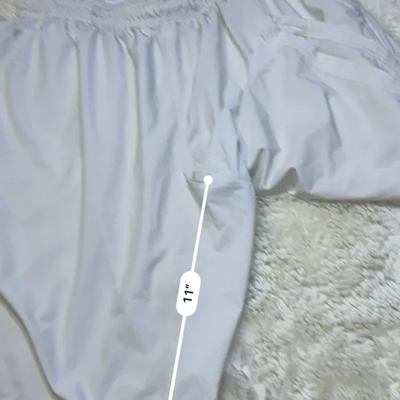 Nike Mens XXL white Athletic Shorts no liner 11” inseam additional zipper pocket - Picture 4 of 10